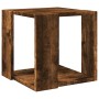 Mesa de centro madera de ingeniería roble ahumado 32x32x30 cm en Mesas de centro | Comprar online en Foru.es