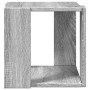 Mesa de centro madera de ingeniería gris Sonoma 32x32x30 cm en Mesas de centro | Comprar online en Foru.es