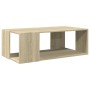 Mesa de centro madera de ingeniería roble Sonoma 89,5x48x30 cm en Mesas de centro | Comprar online en Foru.es