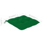 Silla mecedora de madera maciza de teca con cojín verde de vidaXL, Sillas de jardín - Ref: Foro24-3062777, Precio: 160,30 €, ...