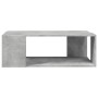 Mesa de centro madera de ingeniería gris hormigón 89,5x48x30 cm en Mesas de centro | Comprar online en Foru.es