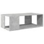 Mesa de centro madera de ingeniería gris hormigón 89,5x48x30 cm en Mesas de centro | Comprar online en Foru.es