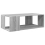 Mesa de centro madera de ingeniería gris Sonoma 89,5x48x30 cm en Mesas de centro | Comprar online en Foru.es