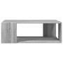 Mesa de centro madera de ingeniería gris Sonoma 89,5x48x30 cm en Mesas de centro | Comprar online en Foru.es