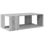 Mesa de centro madera de ingeniería gris Sonoma 89,5x48x30 cm en Mesas de centro | Comprar online en Foru.es