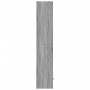 Estantería de madera de ingeniería gris Sonoma 40x36x189 cm en Librerías y estanterías | Comprar online en Foru.es