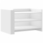 Mesa de centro madera de ingeniería blanca 80x50x50 cm en Mesas de centro | Comprar online en Foru.es