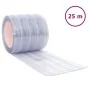 Tira de cortina para puertas PVC transparente 200x1,6 mm 25 m de vidaXL, Cortinas y visillos - Ref: Foro24-153861, Precio: 80...