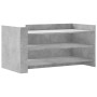 Mesa de centro madera de ingeniería gris hormigón 100x50x50 cm en Mesas de centro | Comprar online en Foru.es