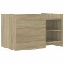 Mesa de centro madera de ingeniería roble Sonoma 80x50x50 cm en Mesas de centro | Comprar online en Foru.es