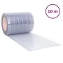 Tira de cortina para puertas PVC transparente 300x2,6 mm 10 m de vidaXL, Cortinas y visillos - Ref: Foro24-153863, Precio: 60...