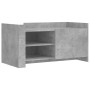 Mesa de centro madera de ingeniería gris hormigón 100x50x50 cm en Mesas de centro | Comprar online en Foru.es