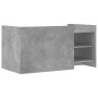Mesa de centro madera de ingeniería gris hormigón 100x50x50 cm en Mesas de centro | Comprar online en Foru.es