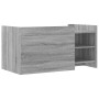 Mesa de centro madera de ingeniería gris Sonoma 100x50x50 cm en Mesas de centro | Comprar online en Foru.es