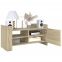 Mueble de TV madera ingeniería roble 80x35x40 cm en Muebles TV | Comprar online en Foru.es