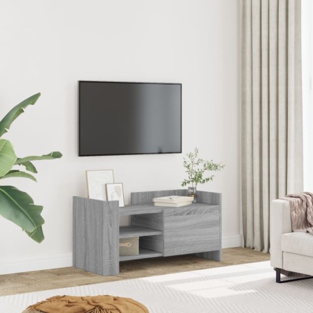 Mueble de TV madera de ingeniería gris Sonoma 80x35x40 cm en Muebles TV | Comprar online en Foru.es