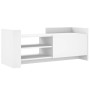 Mueble para TV madera contrachapada blanco 100x35x40 cm en Muebles TV | Comprar online en Foru.es