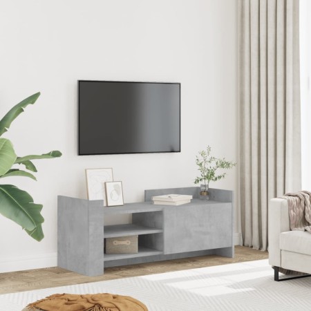 Mueble para TV contrachapada gris hormigón 100x35x40 cm en Muebles TV | Comprar online en Foru.es