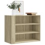 Armario de pared madera de ingeniería roble Sonoma 75x35x60 cm en Estanterías | Comprar online en Foru.es