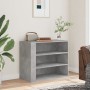 Mueble de pared madera ingeniería gris hormigón 75x35x60 cm en Estanterías | Comprar online en Foru.es