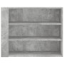 Mueble de pared madera ingeniería gris hormigón 75x35x60 cm en Estanterías | Comprar online en Foru.es