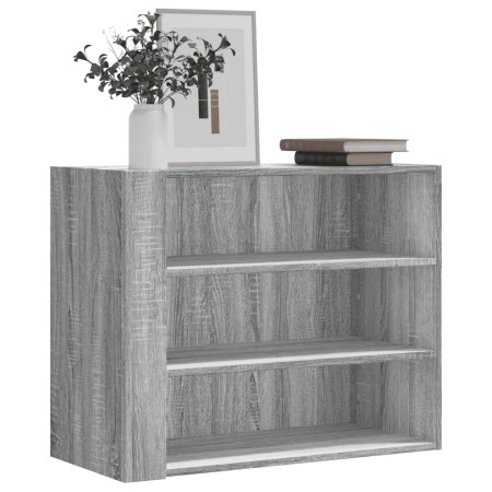 Armario de pared madera de ingeniería gris Sonoma 75x35x60 cm en Estanterías | Comprar online en Foru.es