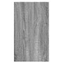 Armario de pared madera de ingeniería gris Sonoma 75x35x60 cm en Estanterías | Comprar online en Foru.es
