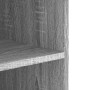 Armario de pared madera de ingeniería gris Sonoma 75x35x60 cm en Estanterías | Comprar online en Foru.es