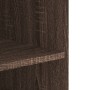 Armario de pared madera de ingeniería marrón roble 75x35x60 cm en Estanterías | Comprar online en Foru.es