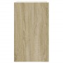 Armario de pared madera de ingeniería roble Sonoma 75x35x60 cm en Estanterías | Comprar online en Foru.es
