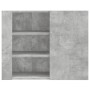 Mueble de pared madera ingeniería gris hormigón 75x35x60 cm en Estanterías | Comprar online en Foru.es