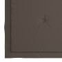 Sillas de jardín 2 uds madera teca con cojines gris taupe de vidaXL, Sillas de jardín - Ref: Foro24-3062495, Precio: 202,45 €...