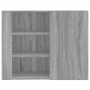 Armario de pared madera de ingeniería gris Sonoma 75x35x60 cm en Estanterías | Comprar online en Foru.es