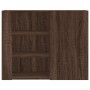 Armario de pared madera de ingeniería marrón roble 75x35x60 cm en Estanterías | Comprar online en Foru.es