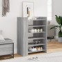Mueble zapatero madera ingeniería gris Sonoma 74,5x37,5x100 cm en Zapateros y organizadores de calzado | Comprar online en Foru.