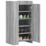 Mueble zapatero madera de ingeniería gris Sonoma 52x37,5x100 cm en Zapateros y organizadores de calzado | Comprar online en Foru