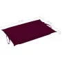 Tumbona mecedora con cojín madera maciza de teca de vidaXL, Tumbonas - Ref: Foro24-3063342, Precio: 342,18 €, Descuento: %