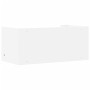 Estante de pared madera de ingeniería blanco 70,5x35x30,5 cm en Estanterías | Comprar online en Foru.es
