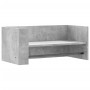 Estante pared madera ingeniería gris hormigón 70,5x35x30,5 cm en Estanterías | Comprar online en Foru.es