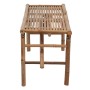 Banco de jardín plegable con cojín bambú 118 cm de vidaXL, Bancos de jardín - Ref: Foro24-3063860, Precio: 91,50 €, Descuento: %
