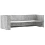Estante de pared madera ingeniería gris hormigón 100x35x30,5 cm en Estanterías | Comprar online en Foru.es