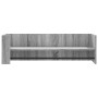 Estante de pared madera ingeniería gris Sonoma 100x35x30,5 cm en Estanterías | Comprar online en Foru.es