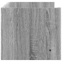 Estante de pared madera ingeniería gris Sonoma 100x35x30,5 cm en Estanterías | Comprar online en Foru.es