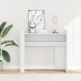 Mesa consola de madera de ingeniería blanca 100x35x90 cm en Mesas auxiliares | Comprar online en Foru.es