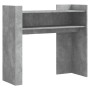 Mesa consola de madera de ingeniería gris hormigón 100x35x90 cm en Mesas auxiliares | Comprar online en Foru.es