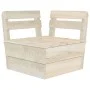 Muebles de paléts de jardín 11 pzas madera de abeto impregnada de vidaXL, Conjuntos de jardín - Ref: Foro24-3063733, Precio: ...