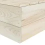 Muebles de paléts de jardín 11 pzas madera de abeto impregnada de vidaXL, Conjuntos de jardín - Ref: Foro24-3063733, Precio: ...