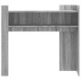 Mesa consola de madera de ingeniería gris Sonoma 100x35x90 cm en Mesas auxiliares | Comprar online en Foru.es