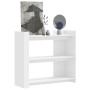 Mesa consola de madera de ingeniería blanca 100x35x90 cm en Mesas auxiliares | Comprar online en Foru.es