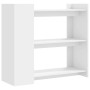 Mesa consola de madera de ingeniería blanca 100x35x90 cm en Mesas auxiliares | Comprar online en Foru.es